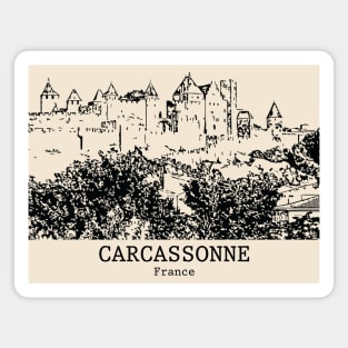 Carcassonne - France Magnet